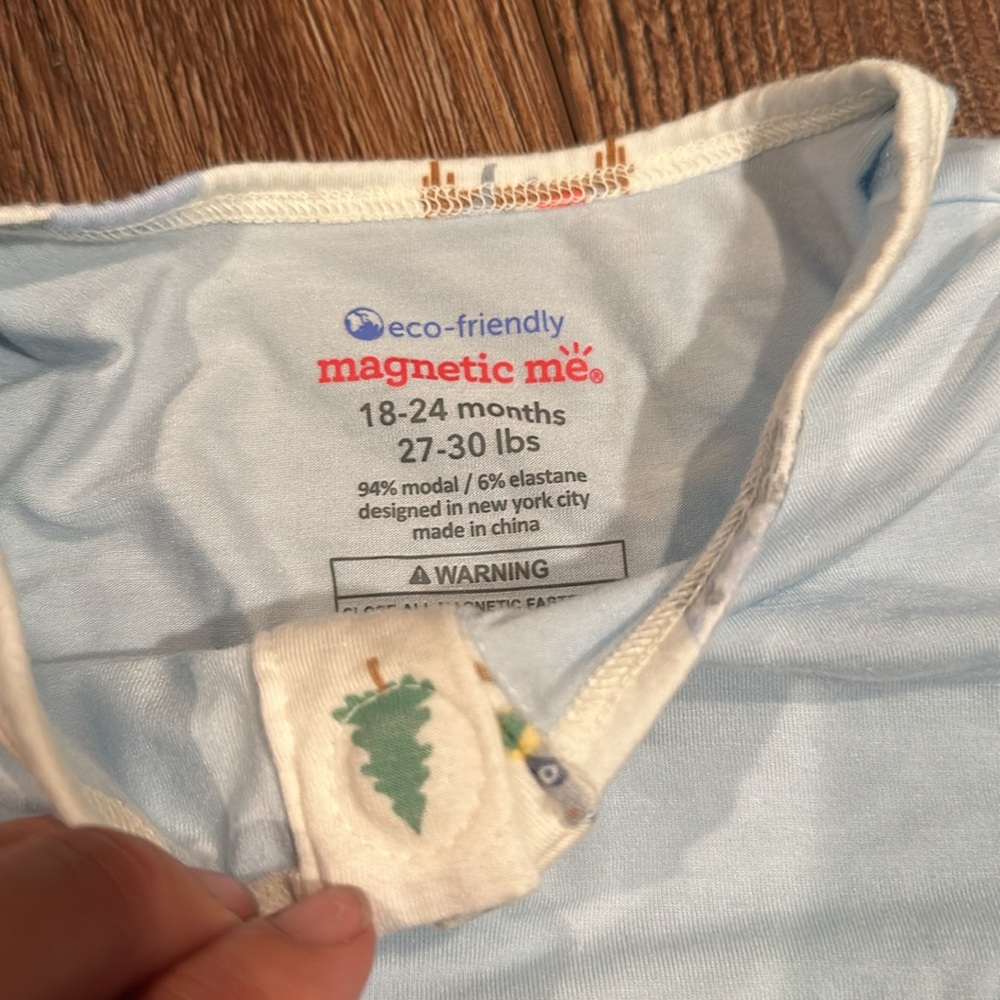 LIKE NEW Magnetic Me Lake You A Lot Modal Short Sleeve and Pant Set - Picture 6 of 8